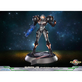 First 4 Figures - Metroid - Statua in PVC di SAMUS GRAVITY SUIT in edizione da collezione