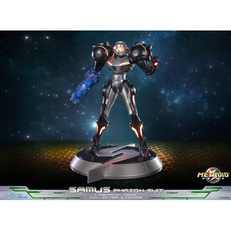 First 4 Figures - Metroid - Statua in PVC di SAMUS GRAVITY SUIT in edizione da collezione