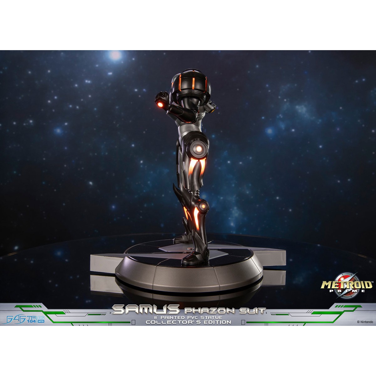 First 4 Figures - Metroid - Statua in PVC di SAMUS GRAVITY SUIT in edizione da collezione