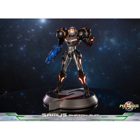 First 4 Figures - Metroid - Statua in PVC di SAMUS GRAVITY SUIT in edizione da collezione