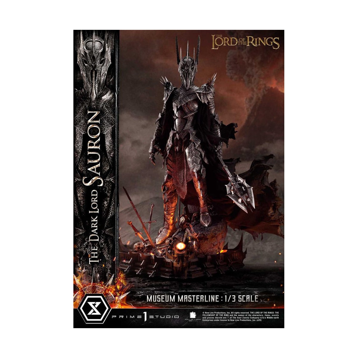 Prime 1 Studio - Museo Masterline Serie 1/3 Il Signore Oscuro Sauron Versione Bonus - Il Signore degli Anelli