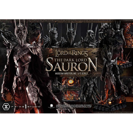 Prime 1 Studio - Museo Masterline Serie 1/3 Il Signore Oscuro Sauron Versione Bonus - Il Signore degli Anelli