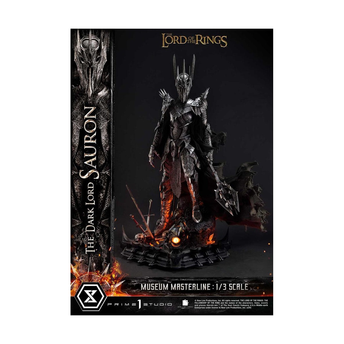 Prime 1 Studio - Museo Masterline Serie 1/3 Il Signore Oscuro Sauron Versione Bonus - Il Signore degli Anelli