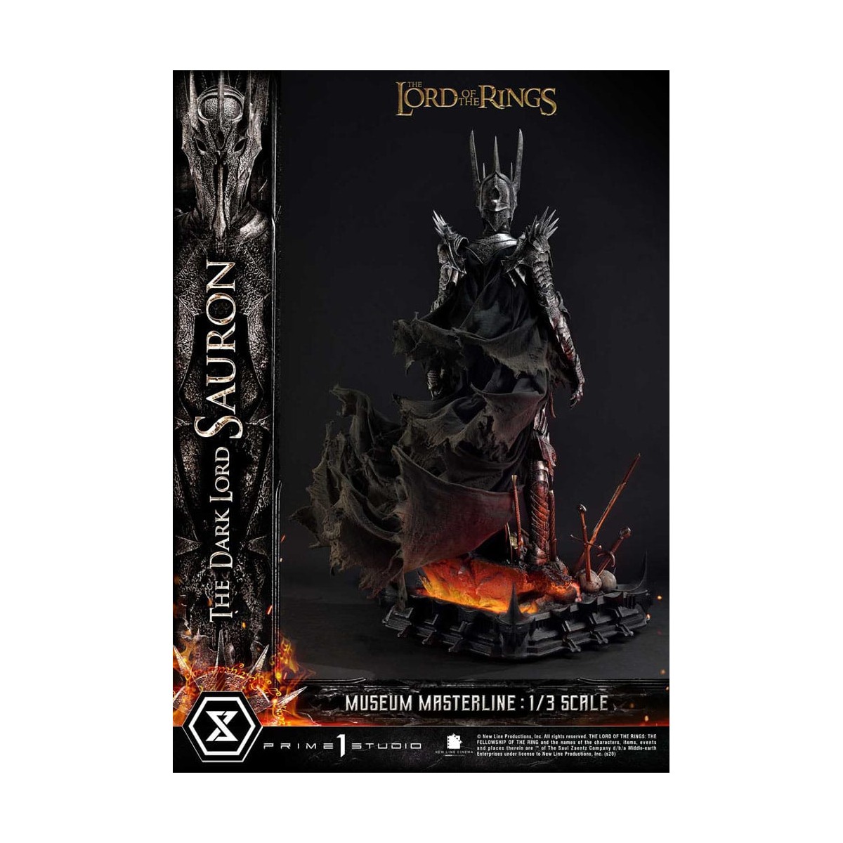 Prime 1 Studio - Museo Masterline Serie 1/3 Il Signore Oscuro Sauron Versione Bonus - Il Signore degli Anelli