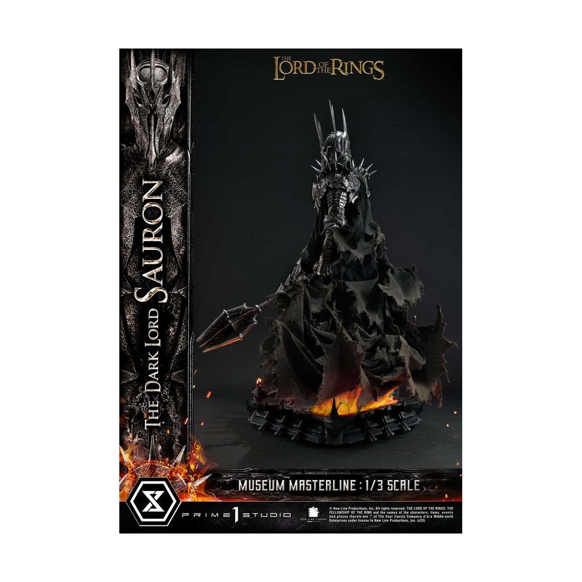 Prime 1 Studio - Museo Masterline Serie 1/3 Il Signore Oscuro Sauron Versione Bonus - Il Signore degli Anelli