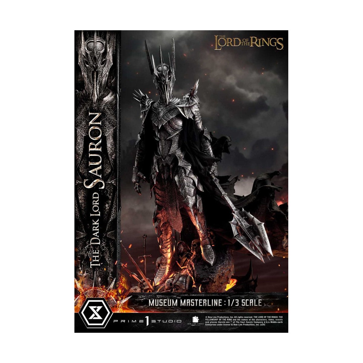 Prime 1 Studio - Museo Masterline Serie 1/3 Il Signore Oscuro Sauron Versione Bonus - Il Signore degli Anelli