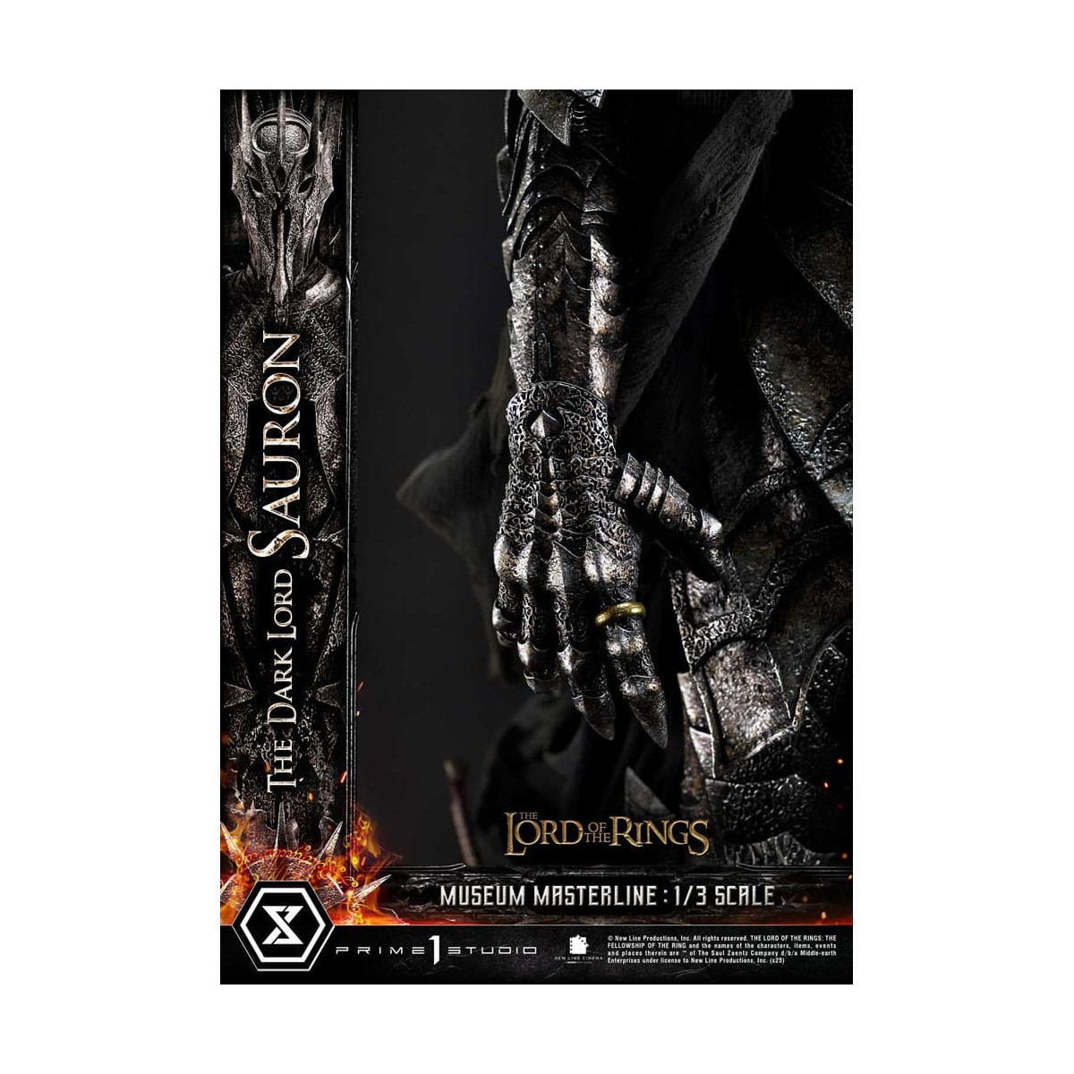 Prime 1 Studio - Museo Masterline Serie 1/3 Il Signore Oscuro Sauron Versione Bonus - Il Signore degli Anelli