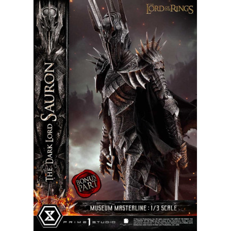 Prime 1 Studio - Museo Masterline Serie 1/3 Il Signore Oscuro Sauron Versione Bonus - Il Signore degli Anelli