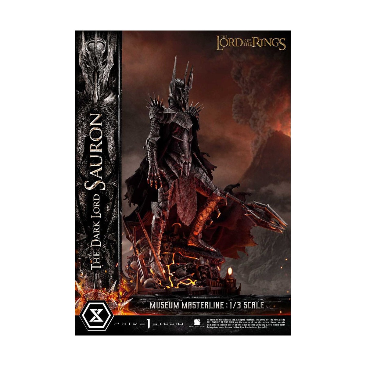 Prime 1 Studio - Museo Masterline Serie 1/3 Il Signore Oscuro Sauron Versione Bonus - Il Signore degli Anelli