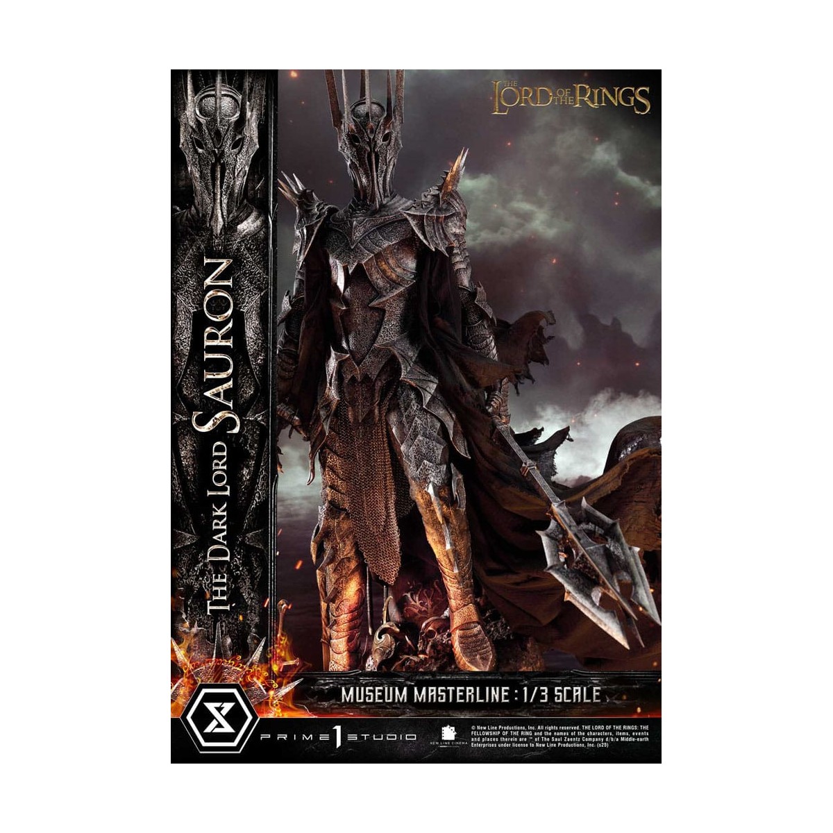 Prime 1 Studio - Museo Masterline Serie 1/3 Il Signore Oscuro Sauron Versione Bonus - Il Signore degli Anelli