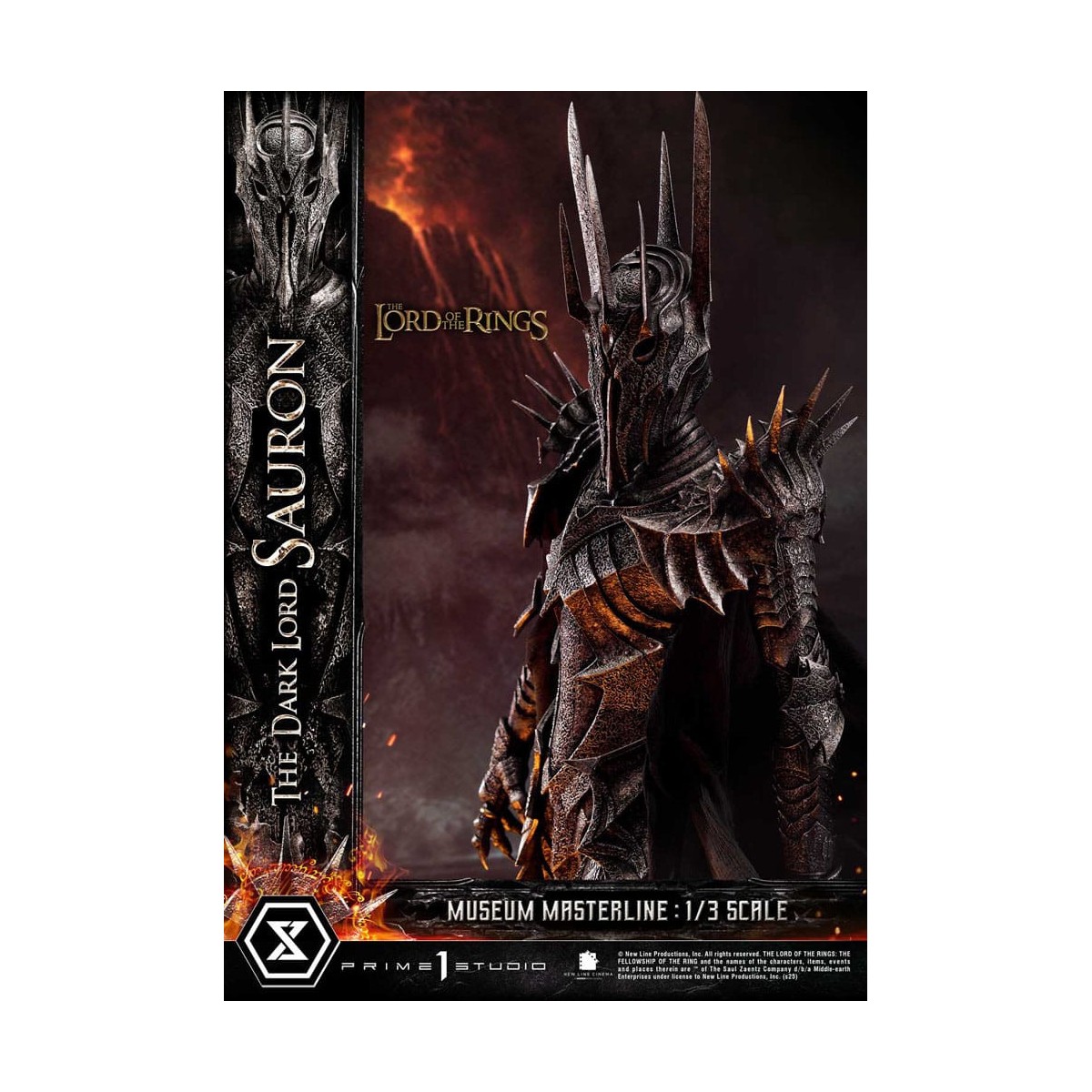 Prime 1 Studio - Museo Masterline Serie 1/3 Il Signore Oscuro Sauron Versione Bonus - Il Signore degli Anelli