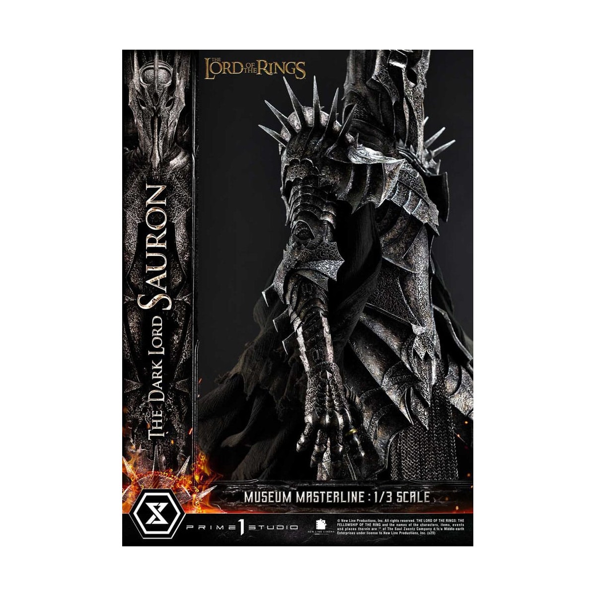Prime 1 Studio - Museo Masterline Serie 1/3 Il Signore Oscuro Sauron Versione Bonus - Il Signore degli Anelli