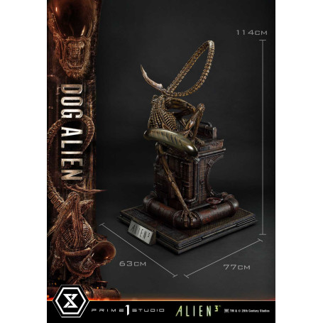 Prime 1 Studio -Dog Alien Deluxe Versione Bonus - Alien 3 Museum Masterline XL