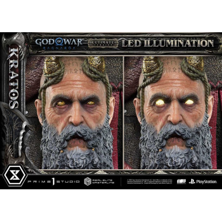 Prime 1 Studio - God of War: Ragnarok - Kratos Ultimate Bonus Version - Serie Real Elite Masterline 1/3