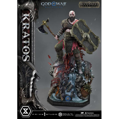 Prime 1 Studio - God of War: Ragnarok - Kratos Ultimate Bonus Version - Serie Real Elite Masterline 1/3
