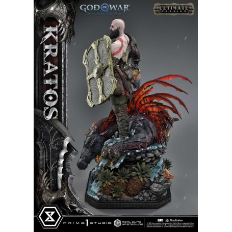 Prime 1 Studio - God of War: Ragnarok - Kratos Ultimate Bonus Version - Serie Real Elite Masterline 1/3