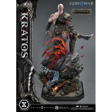 Prime 1 Studio - God of War: Ragnarok - Kratos Ultimate Bonus Version - Serie Real Elite Masterline 1/3