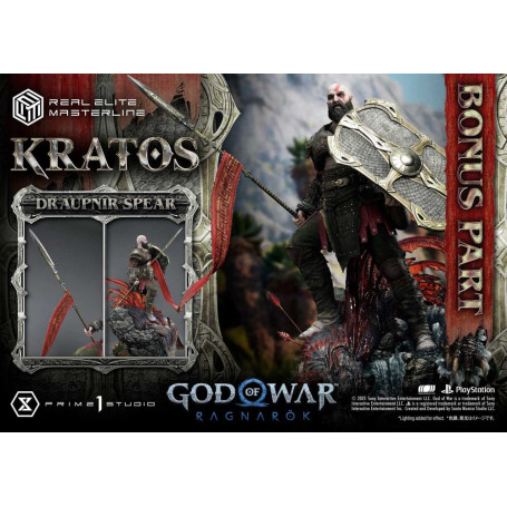 Prime 1 Studio - God of War: Ragnarok - Kratos Ultimate Bonus Version - Serie Real Elite Masterline 1/3