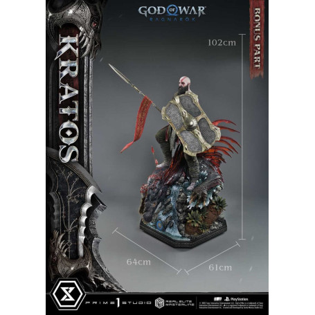 Prime 1 Studio - God of War: Ragnarok - Kratos Ultimate Bonus Version - Serie Real Elite Masterline 1/3