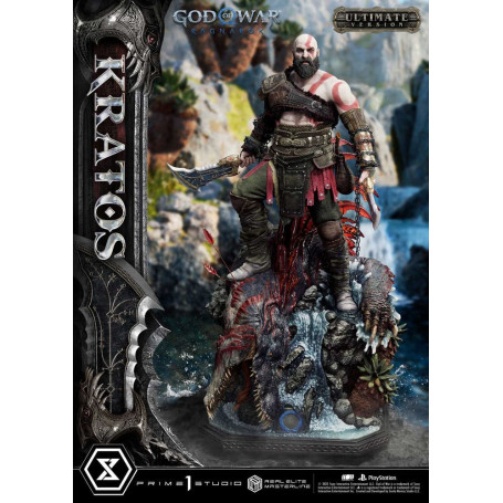 Prime 1 Studio - God of War: Ragnarok - Kratos Ultimate Bonus Version - Serie Real Elite Masterline 1/3