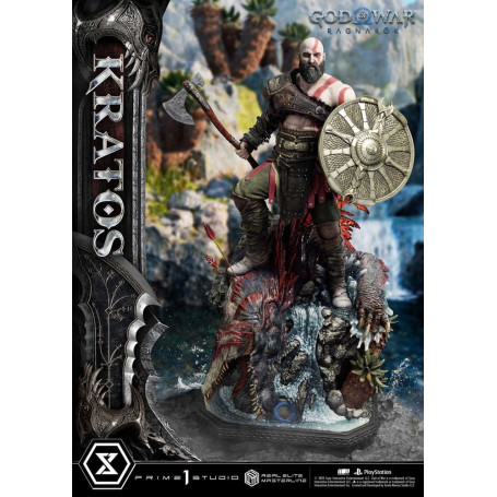 Prime 1 Studio - God of War: Ragnarok - Kratos Ultimate Bonus Version - Serie Real Elite Masterline 1/3