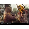 Prime 1 Studio - Resident Evil 4 Leon S. Kennedy vs. Chainsaw Villager Bonus Ver. - Serie Ultimate Premium Masterline 1/4