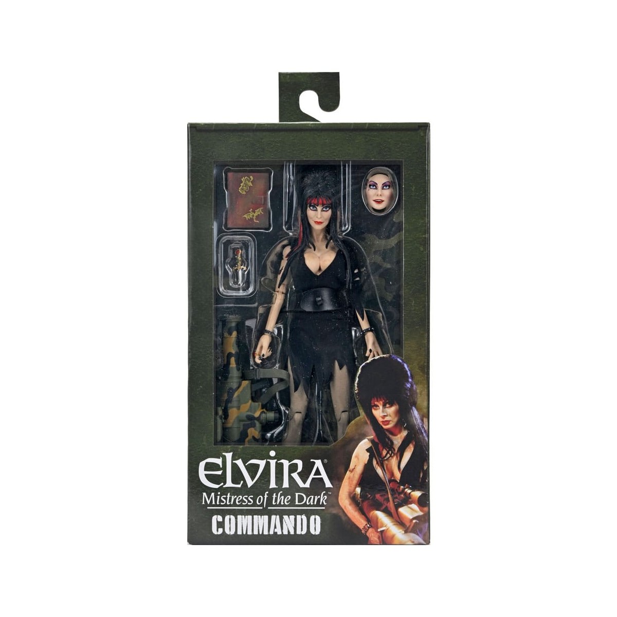 Neca - Elvira padrona delle tenebre - Commando Elvira - Tela retrò