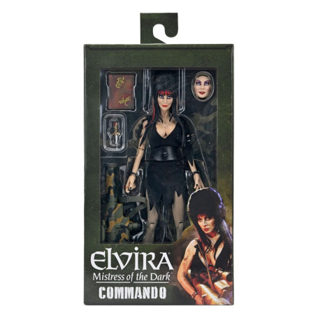 Neca - Elvira padrona delle tenebre - Commando Elvira - Tela retrò