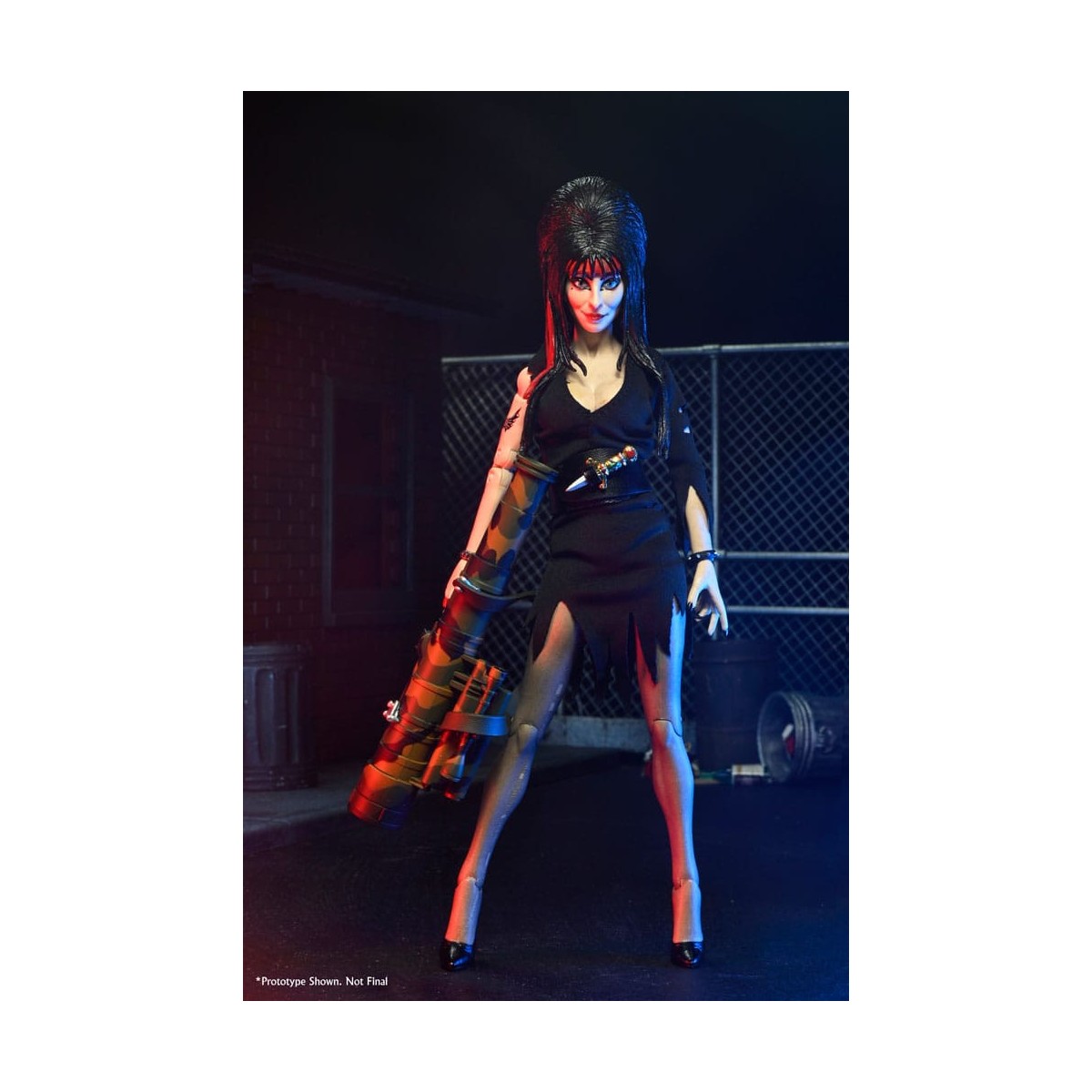 Neca - Elvira padrona delle tenebre - Commando Elvira - Tela retrò