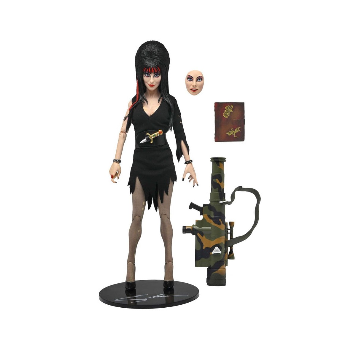 Neca - Elvira padrona delle tenebre - Commando Elvira - Tela retrò