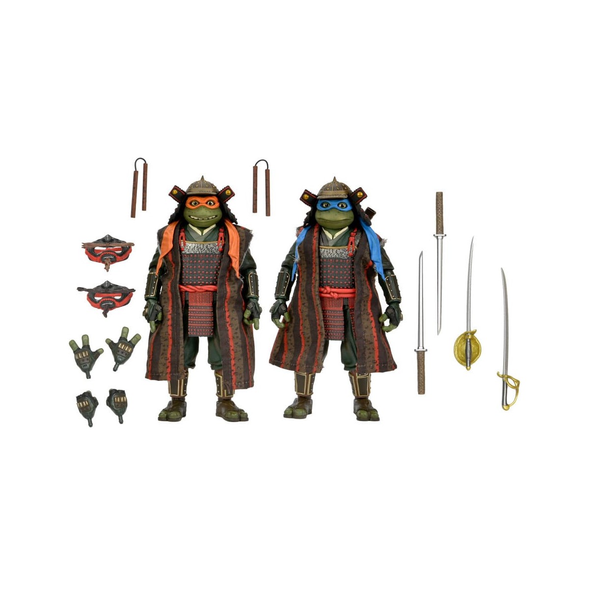 Neca - TMNT - Leonardo e Michelangelo - Teenage Mutant Ninja Turtles 3 - Teenage Mutant Ninja Turtles 3 - Il film