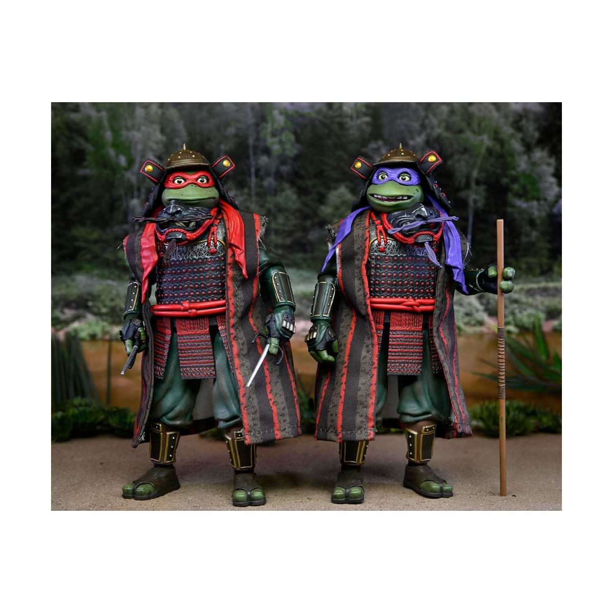 Neca - TMNT - Donatello e Raffaello - Teenage Mutant Ninja Turtles 3 - Teenage Mutant Ninja Turtles 3 - Il film