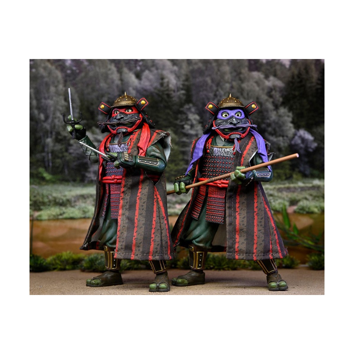 Neca - TMNT - Donatello e Raffaello - Teenage Mutant Ninja Turtles 3 - Teenage Mutant Ninja Turtles 3 - Il film
