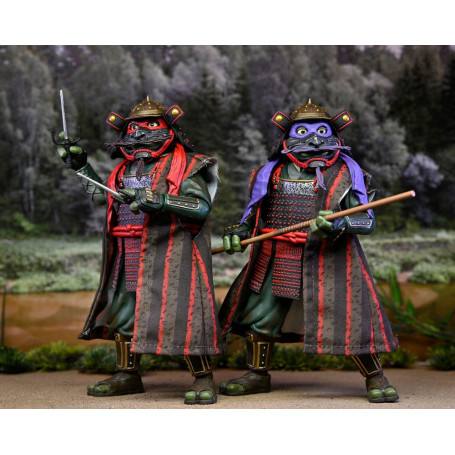 Neca - TMNT - Donatello e Raffaello - Teenage Mutant Ninja Turtles 3 - Teenage Mutant Ninja Turtles 3 - Il film