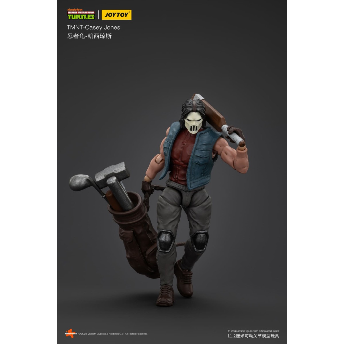 JoyToy TMNT - Casey Jones - Teenage Mutant Ninja Turtles 1/18