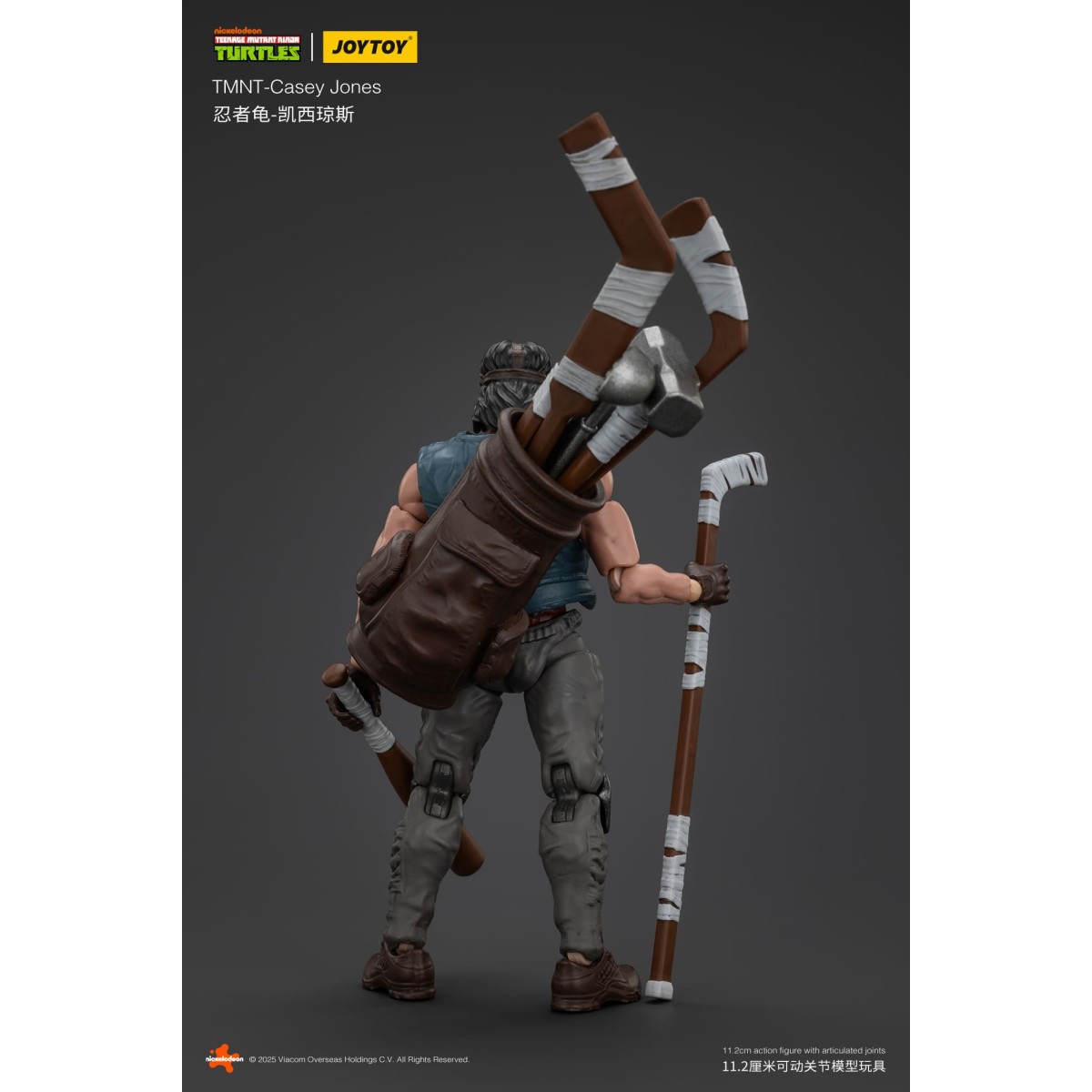JoyToy TMNT - Casey Jones - Teenage Mutant Ninja Turtles 1/18