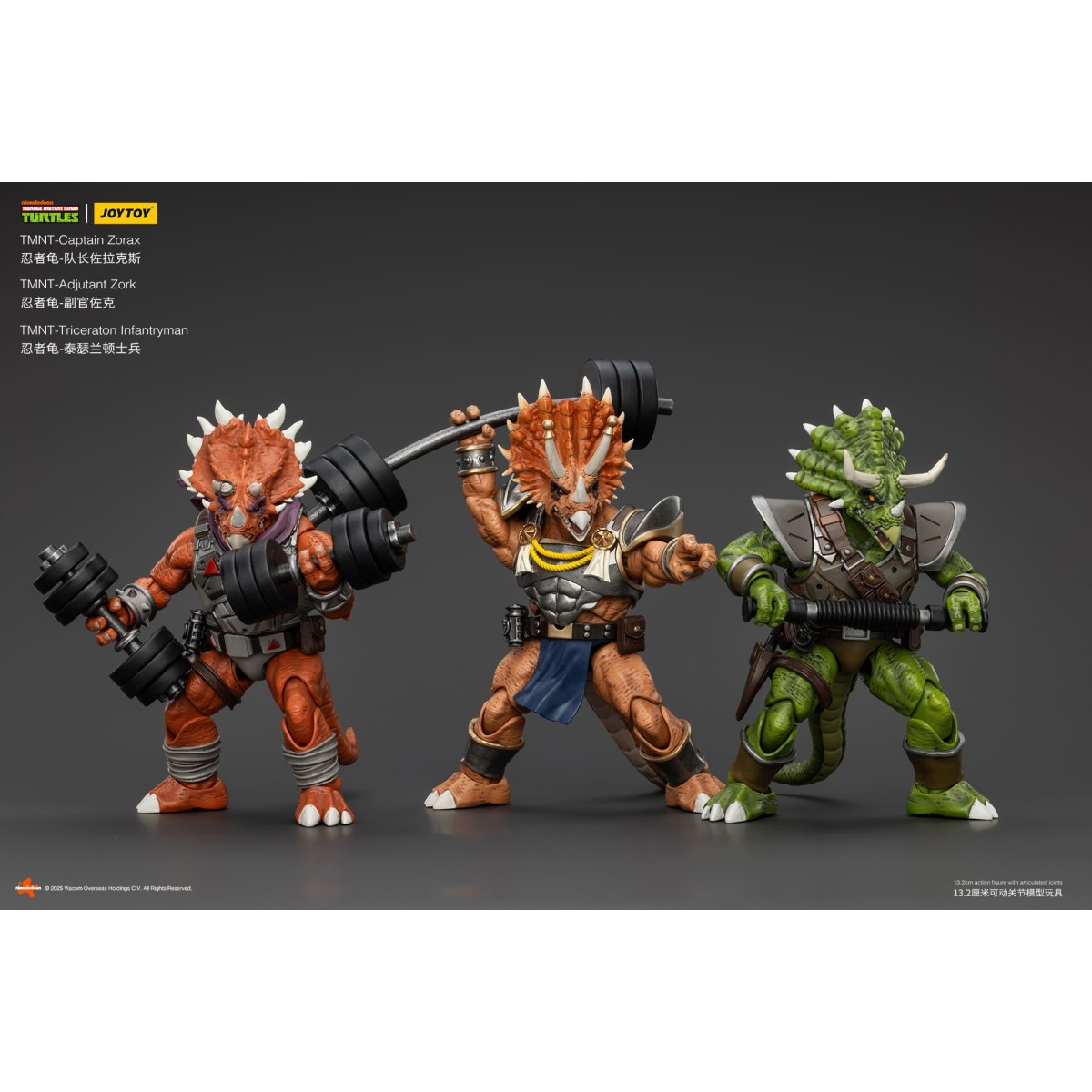 JoyToy TMNT - Capitano Zorax - Teenage Mutant Ninja Turtles 1/18