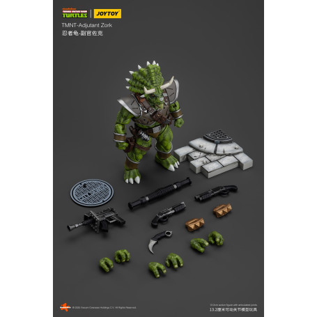 JoyToy TMNT - Mandatario Zork - Teenage Mutant Ninja Turtles 1/18