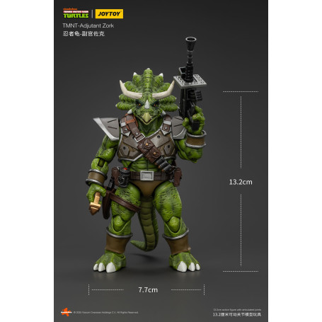 JoyToy TMNT - Mandatario Zork - Teenage Mutant Ninja Turtles 1/18