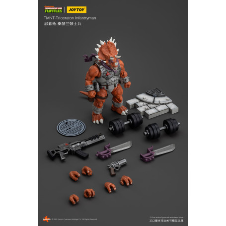 JoyToy TMNT - Fante Triceraton - Teenage Mutant Ninja Turtles 1/18