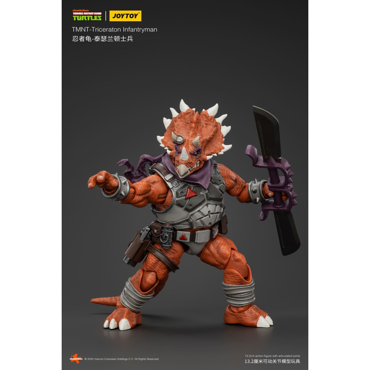 JoyToy TMNT - Fante Triceraton - Teenage Mutant Ninja Turtles 1/18