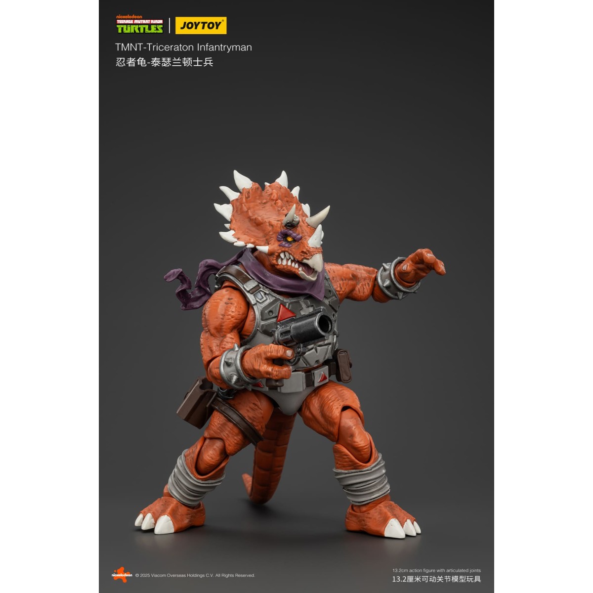 JoyToy TMNT - Fante Triceraton - Teenage Mutant Ninja Turtles 1/18