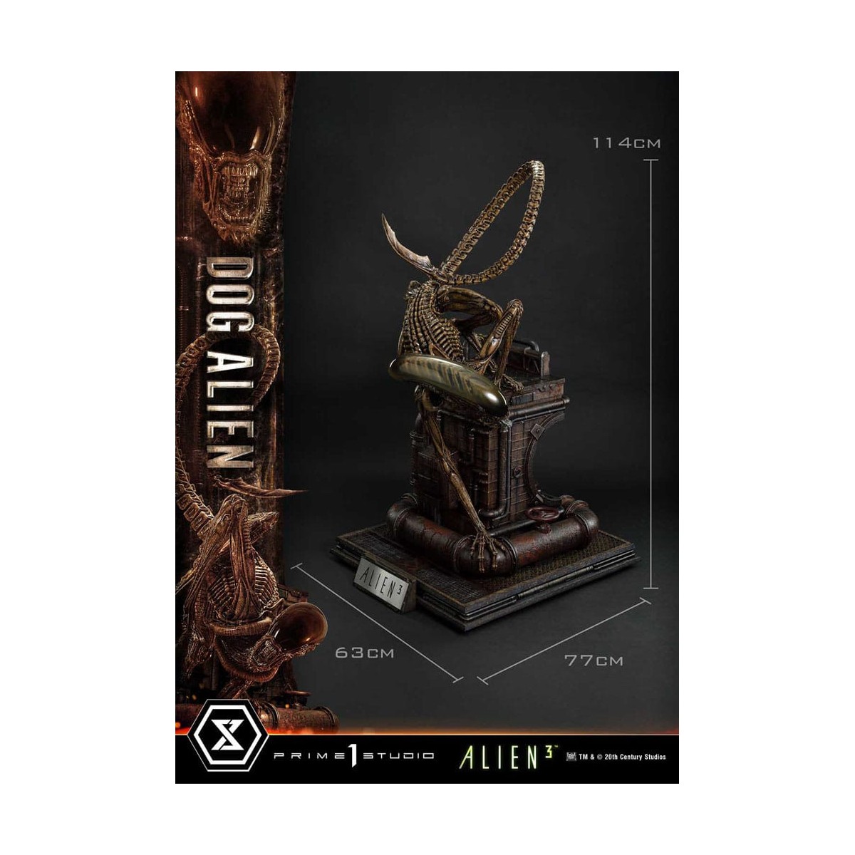 Prime 1 Studio - Dog Alien 1/3 - Alien 3 Museum Masterline XL