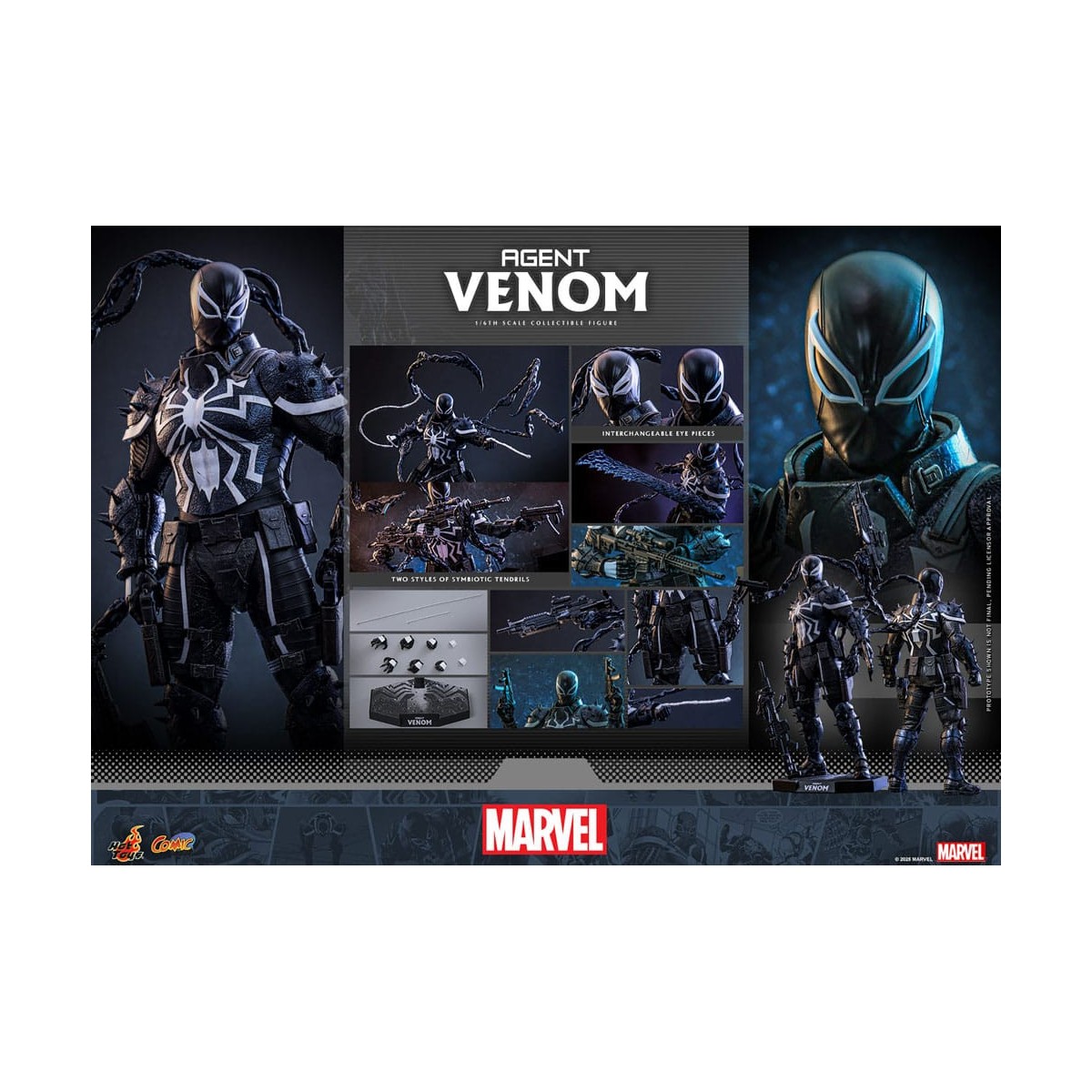 Hot Toys Marvel Comics Spider-Man - Agente Venom