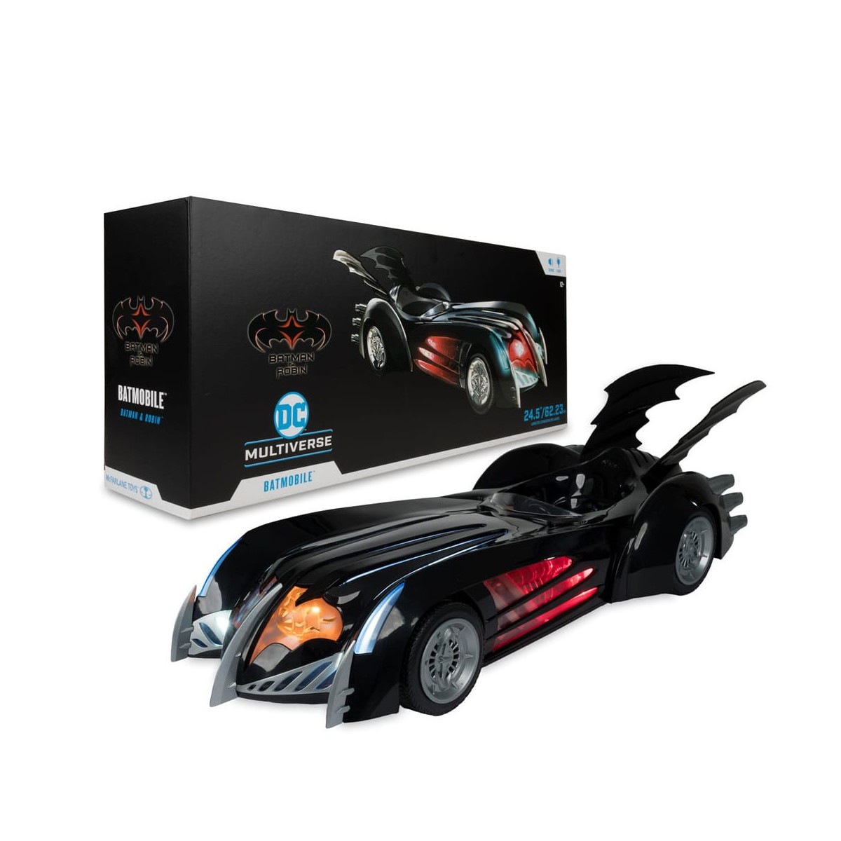Mc Farlane - Multiverso DC - Batmobile - Batman & Robin