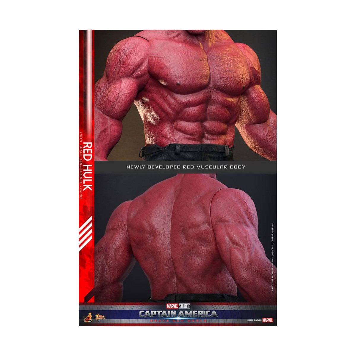 Hot Toys - RED HULK MMS 1/6 - Capitan America: Brave New World