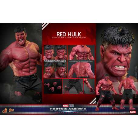 Hot Toys - RED HULK MMS 1/6 - Capitan America: Brave New World