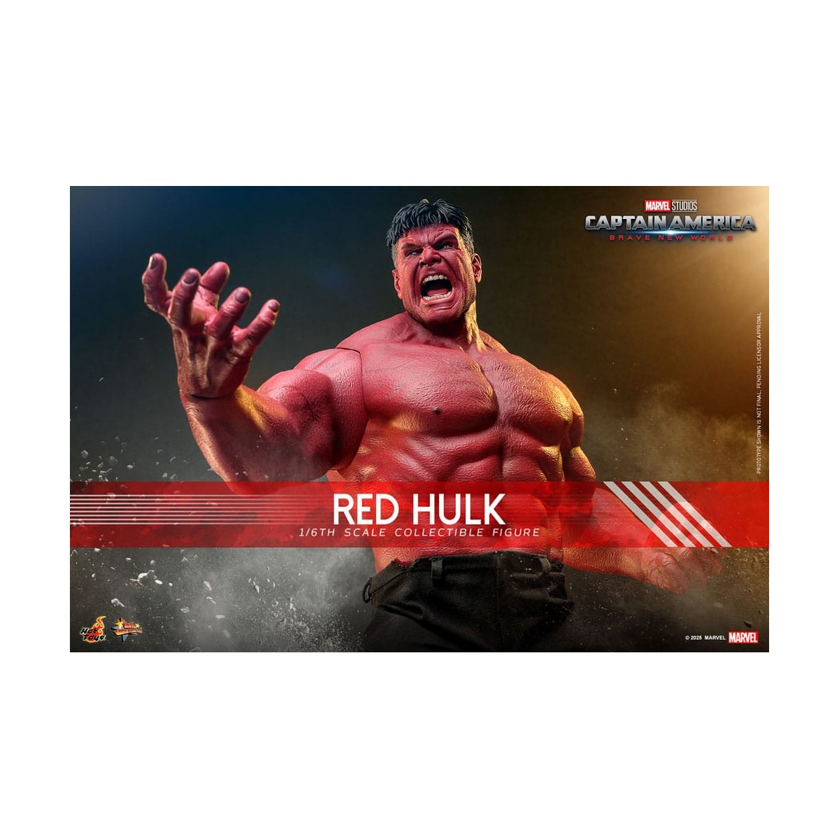 Hot Toys - RED HULK MMS 1/6 - Capitan America: Brave New World