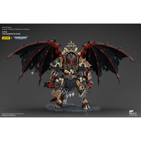 Joytoy - Warhammer - Mangiatori di Mondi - Angron Daemon Primarch of Khorne 1/18 - Warhammer 40000