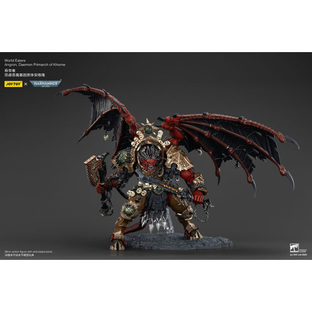 Joytoy - Warhammer - Mangiatori di Mondi - Angron Daemon Primarch of Khorne 1/18 - Warhammer 40000
